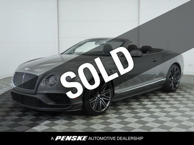 2016 Bentley Continental GT 2dr Convertible Speed - 22920272 - 0