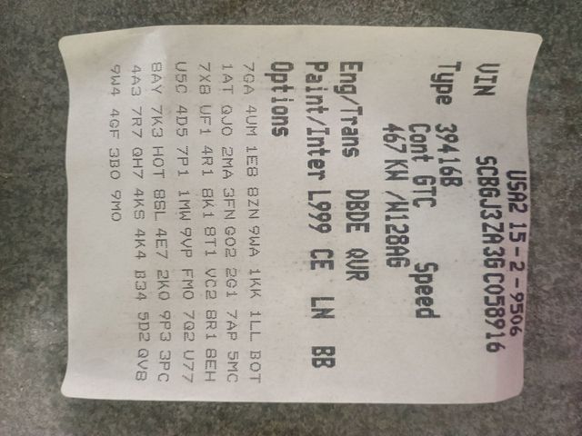 2016 Bentley Continental GT 2dr Convertible Speed Clean Carfax Florida Car - 22993389 - 54