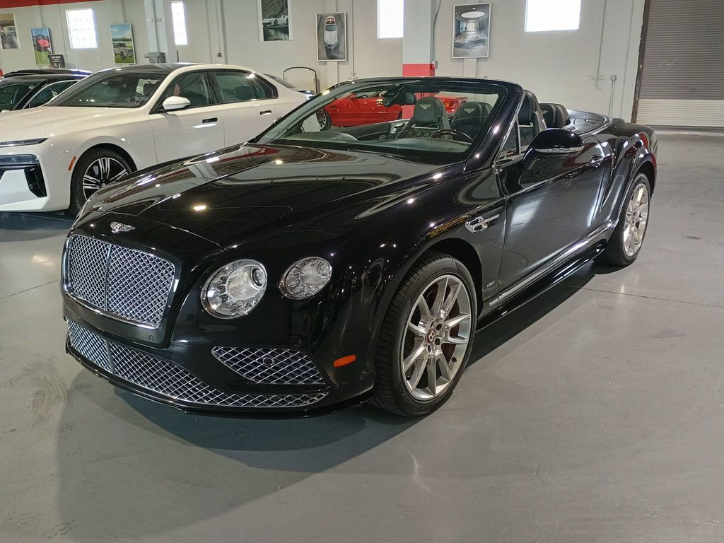 2016 Bentley Continental GT 2dr Convertible V8 S Clean Carfax Florida Car - 23022084 - 0