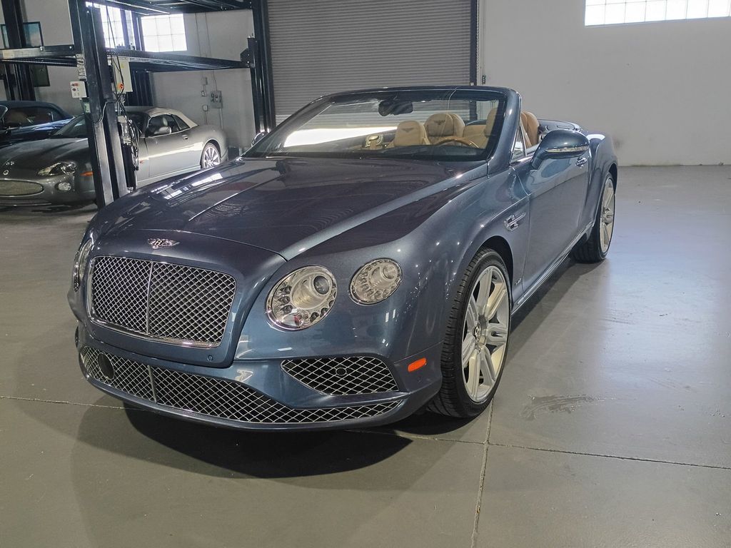 2016 Bentley Continental GT 2dr Convertible W12 Clean Carfax Florida Car - 23094703 - 0