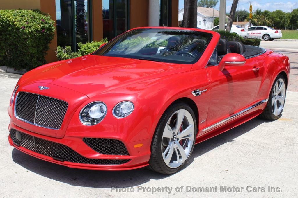 2016 Bentley Continental GTC Mulliner Speed photo 2