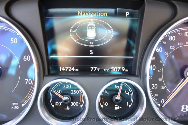 2016 Bentley Continental GT GTC Mulliner   Speed 12 cyclinder Original  Sticker $ 305,665 - 19293426 - 47