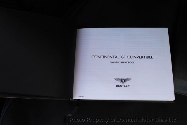 2016 Bentley Continental GT GTC Mulliner   Speed 12 cyclinder Original  Sticker $ 305,665 - 19293426 - 79