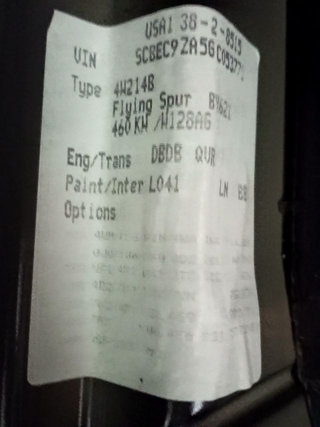 2016 Bentley Flying Spur 4dr Sedan W12 Florida Car - 22961309 - 49