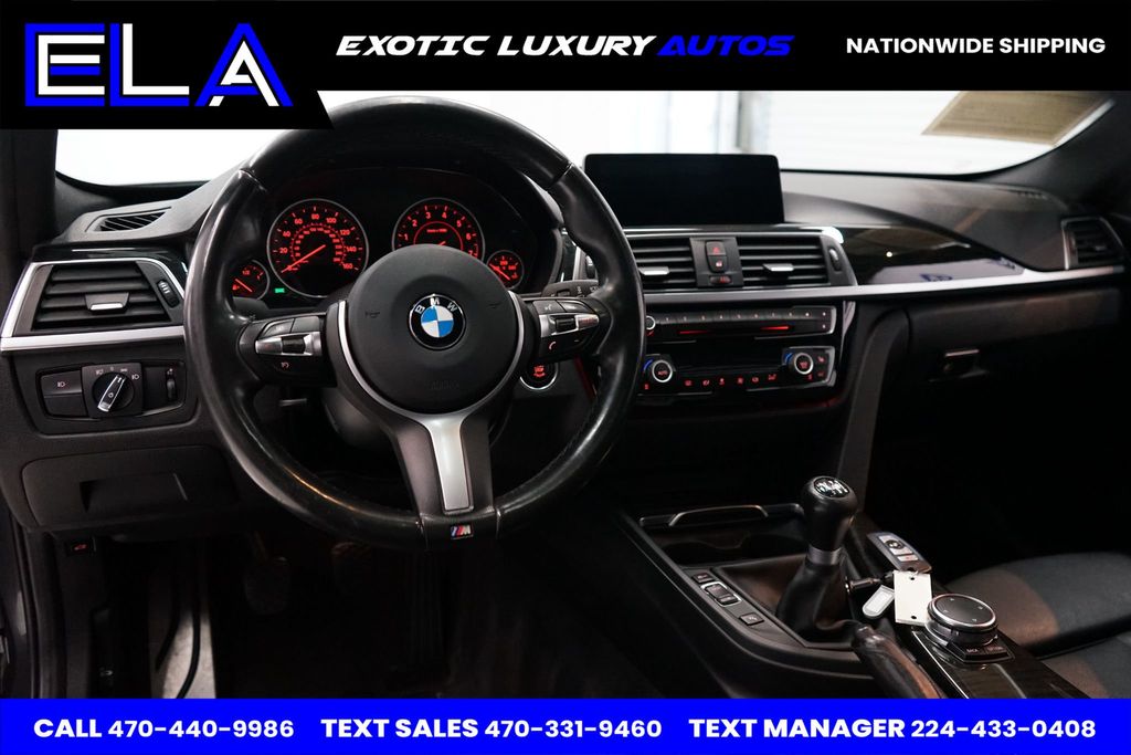 2016 BMW 3 Series 2016 BMW 340I M SPORT TRUE 6 SPEED MANUAL! HEADS UP - 22553603 - 19