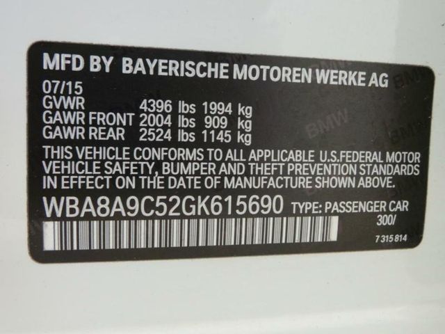 2016 BMW 3 Series 320i - 15400179 - 15