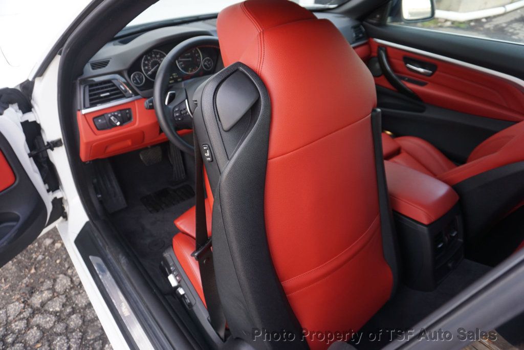 2016 BMW 4 Series 428i xDrive RED LEATHER SPORT PKG NAVIGATION REAR CAM HOT SEATS  - 22962481 - 18