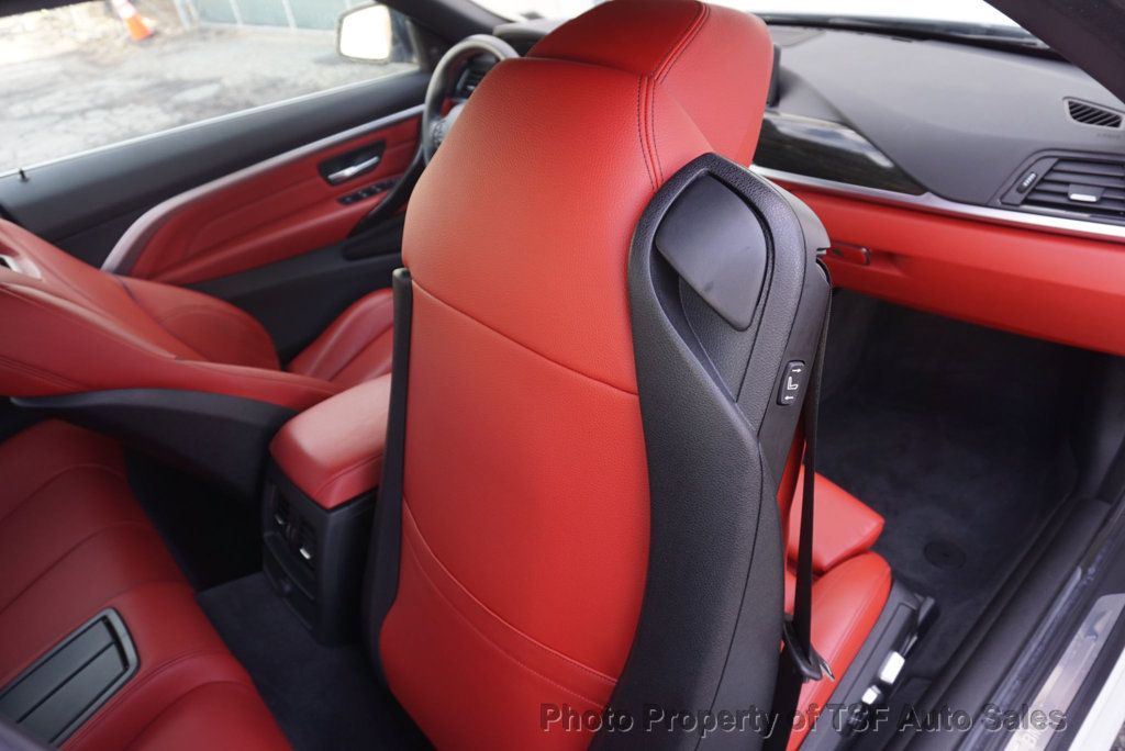 2016 BMW 4 Series 428i xDrive RED LEATHER SPORT PKG NAVIGATION REAR CAM HOT SEATS  - 22962481 - 19
