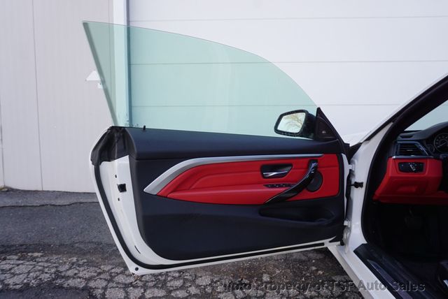 2016 BMW 4 Series 428i xDrive RED LEATHER SPORT PKG NAVIGATION REAR CAM HOT SEATS  - 22962481 - 46