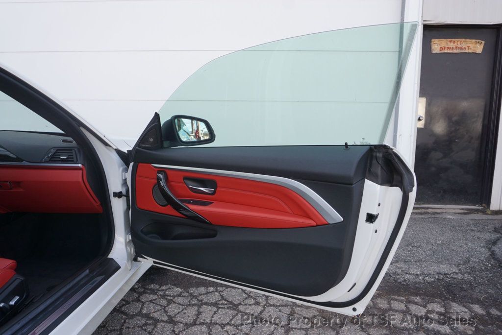2016 BMW 4 Series 428i xDrive RED LEATHER SPORT PKG NAVIGATION REAR CAM HOT SEATS  - 22962481 - 47