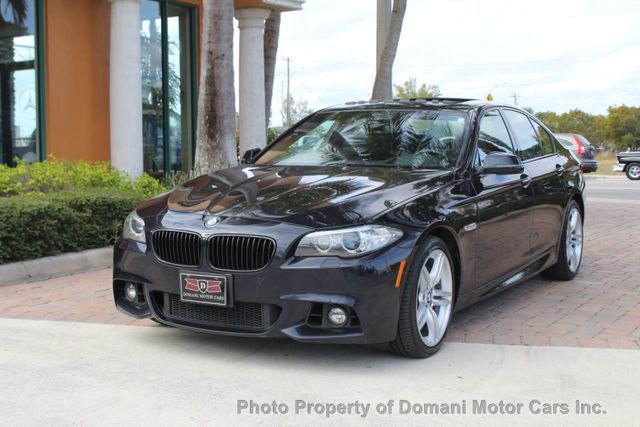 2016 BMW 5 Series 1 OWNER M SPORT , ORIGINAL WINDOW  OF $ 79,530 - 20558465 - 26