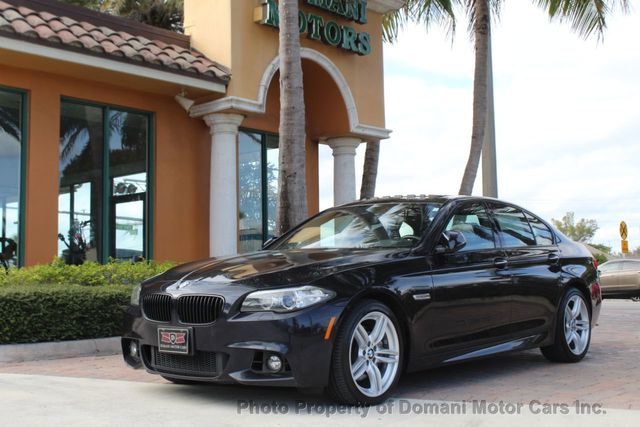 2016 BMW 5 Series 1 OWNER M SPORT , ORIGINAL WINDOW  OF $ 79,530 - 20558465 - 49