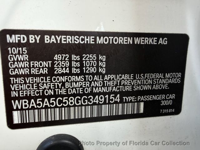 2016 BMW 5 Series 528i Premium Sedan - 22986402 - 95