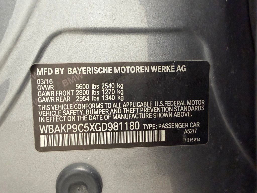 2016 BMW 5 Series 550i xDrive - 23021423 - 8