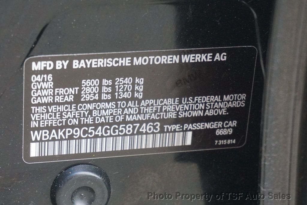 2016 BMW 5 Series 550i xDrive M SPORT/DRIVER ASSIST/COLD WEATHER/HUD LOADED!!!! - 23039716 - 37