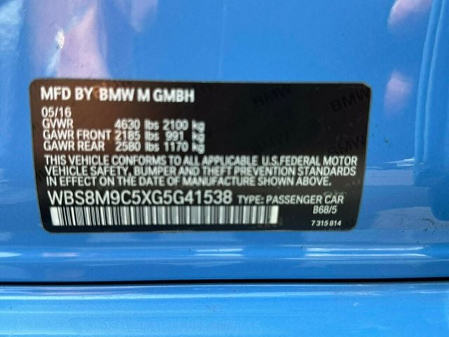 2016 BMW M3  - 23053591 - 41