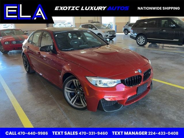 2016 BMW M3 DTC! ADAPTIVE SUSPENSION PACK! DRIVE ASSIST PLUS! EXECUTIVE PAK! - 22935514 - 0