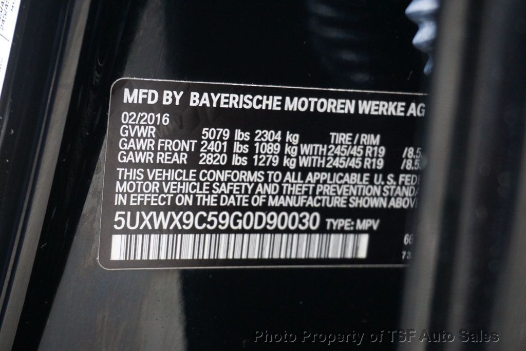 2016 BMW X3 xDrive28i - 22690431 - 33