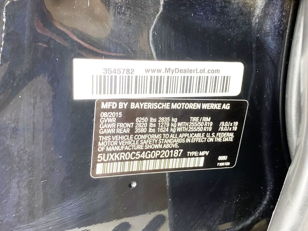 2016 BMW X5 xDrive35i - 22983212 - 67