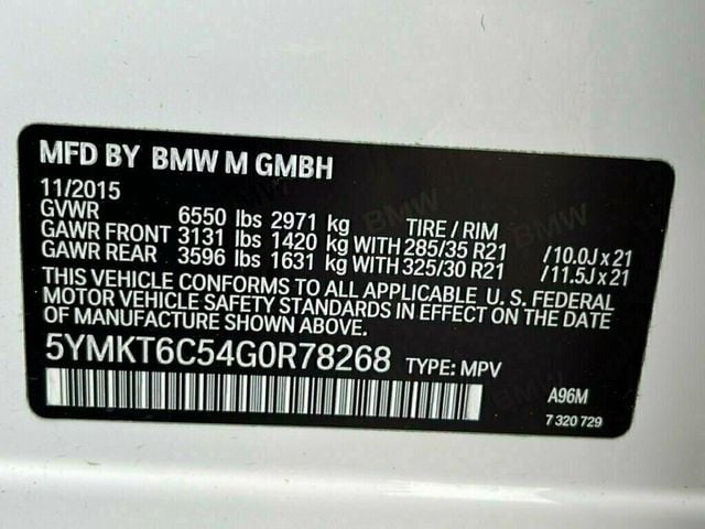 2016 BMW X5 M  - 22763265 - 49