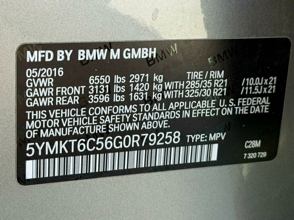 2016 BMW X5 M  - 23026465 - 58