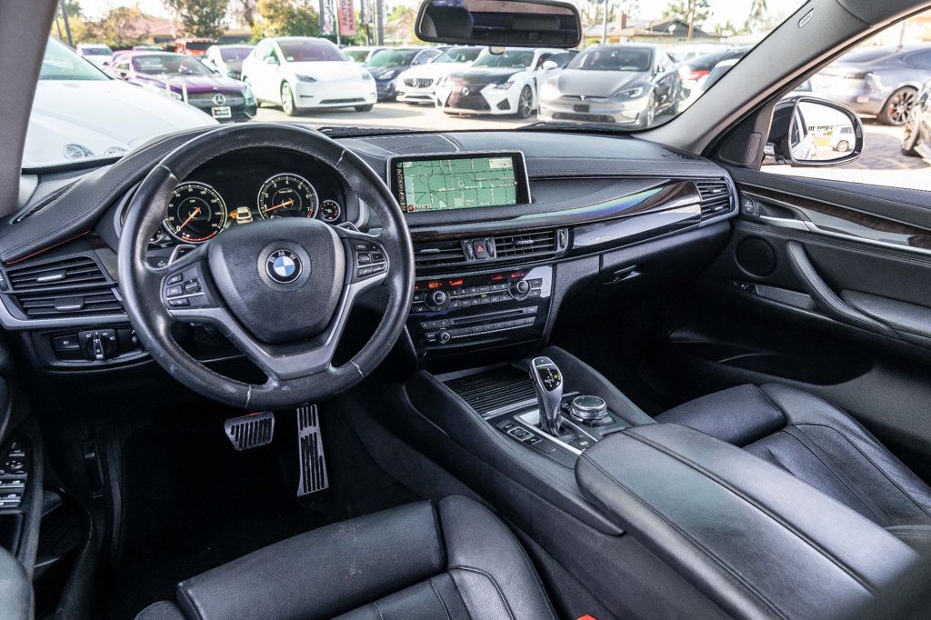 2016 BMW X6 DRIVER'S ASSISTANCE PKG, LUXURY SEATS, X LINE - 22350893 - 19