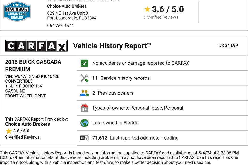 2016 Buick Cascada 2dr Convertible Premium - 22429240 - 1