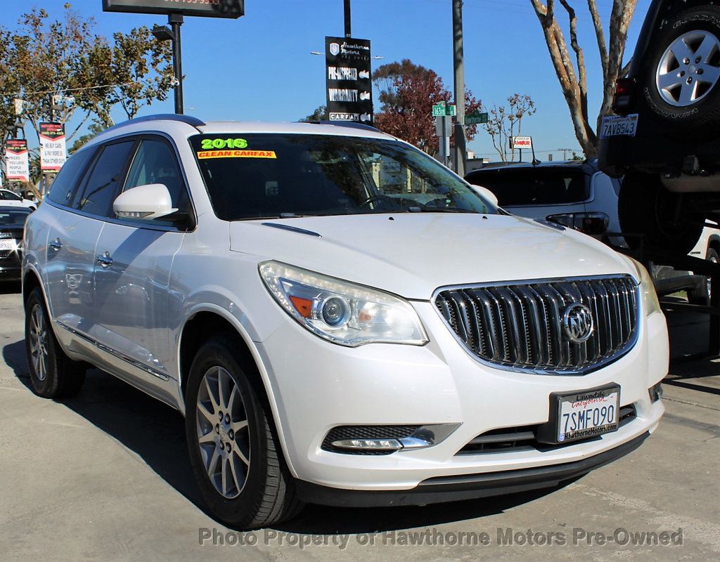 2016 Buick Enclave FWD 4dr Leather - 22707802 - 21