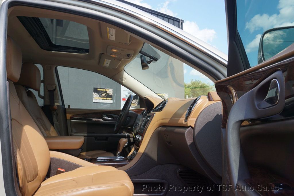 2016 Buick Enclave NAVIGATION PANORAMIC ROOF REAR CAMERA LEATHER HOT SEATS 3RD ROW - 22550555 - 10