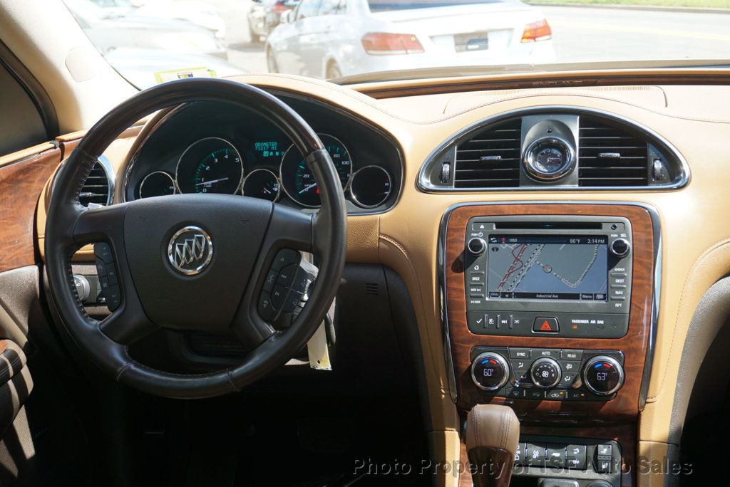 2016 Buick Enclave NAVIGATION PANORAMIC ROOF REAR CAMERA LEATHER HOT SEATS 3RD ROW - 22550555 - 19