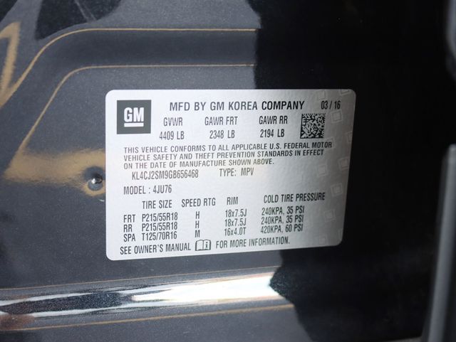 2016 Buick Encore AWD 4dr Sport Touring - 22912898 - 31