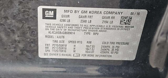 2016 Buick Encore FWD 4dr - 23019487 - 9