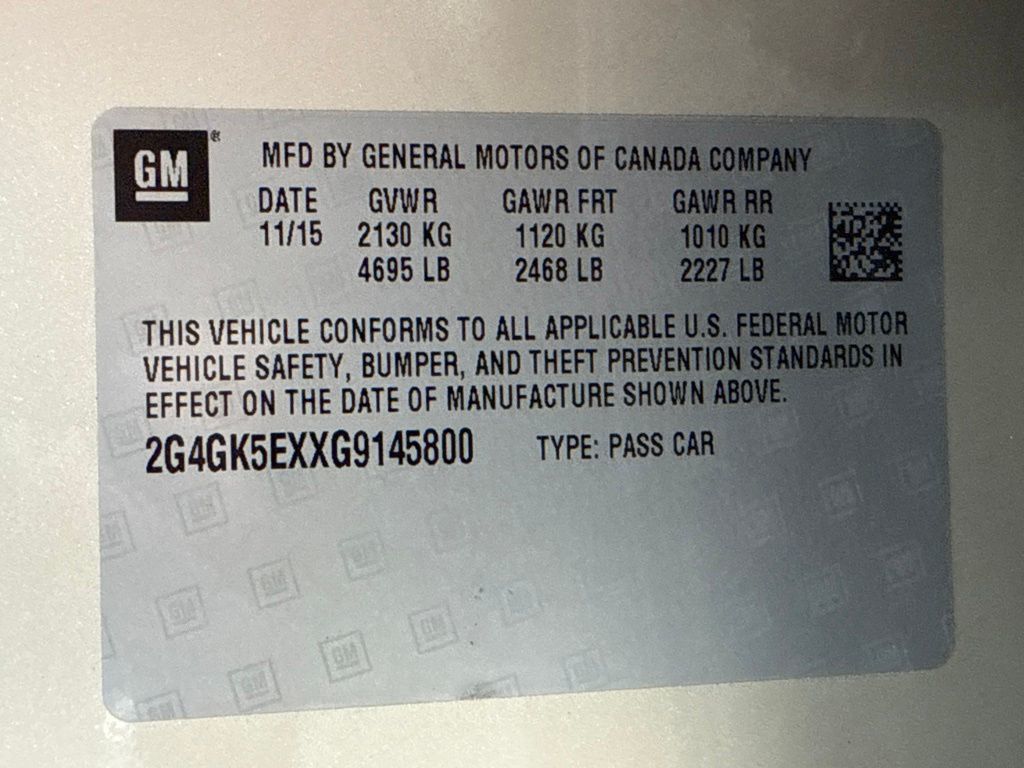 2016 Buick Regal 4dr Sedan Turbo FWD - 23069123 - 32