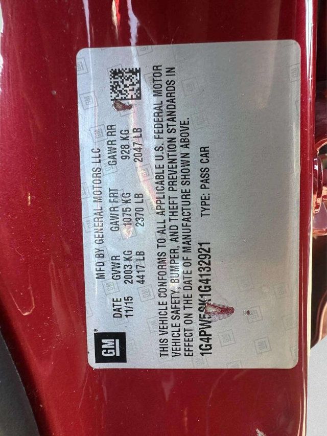 2016 Buick Verano 4dr Sedan Sport Touring - 23044853 - 33