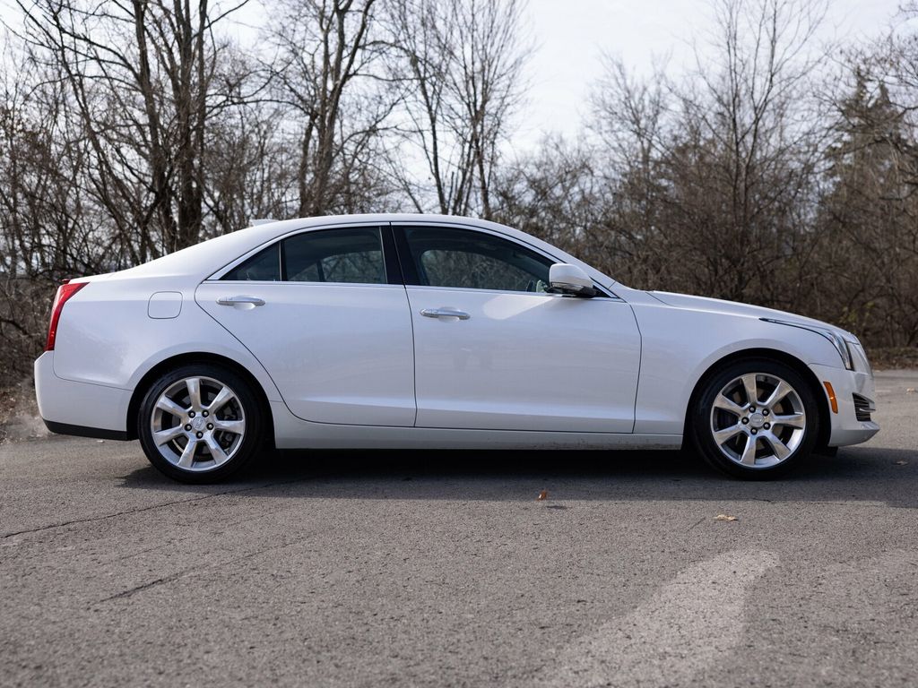 2016 Cadillac ATS Sedan Sun and Sound Package, Crystal White Tricoat, Luxury Preferred - 22976167 - 10
