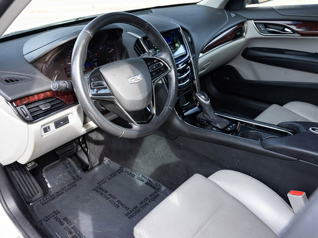 2016 Cadillac ATS Sedan Sun and Sound Package, Crystal White Tricoat, Luxury Preferred - 22976167 - 25