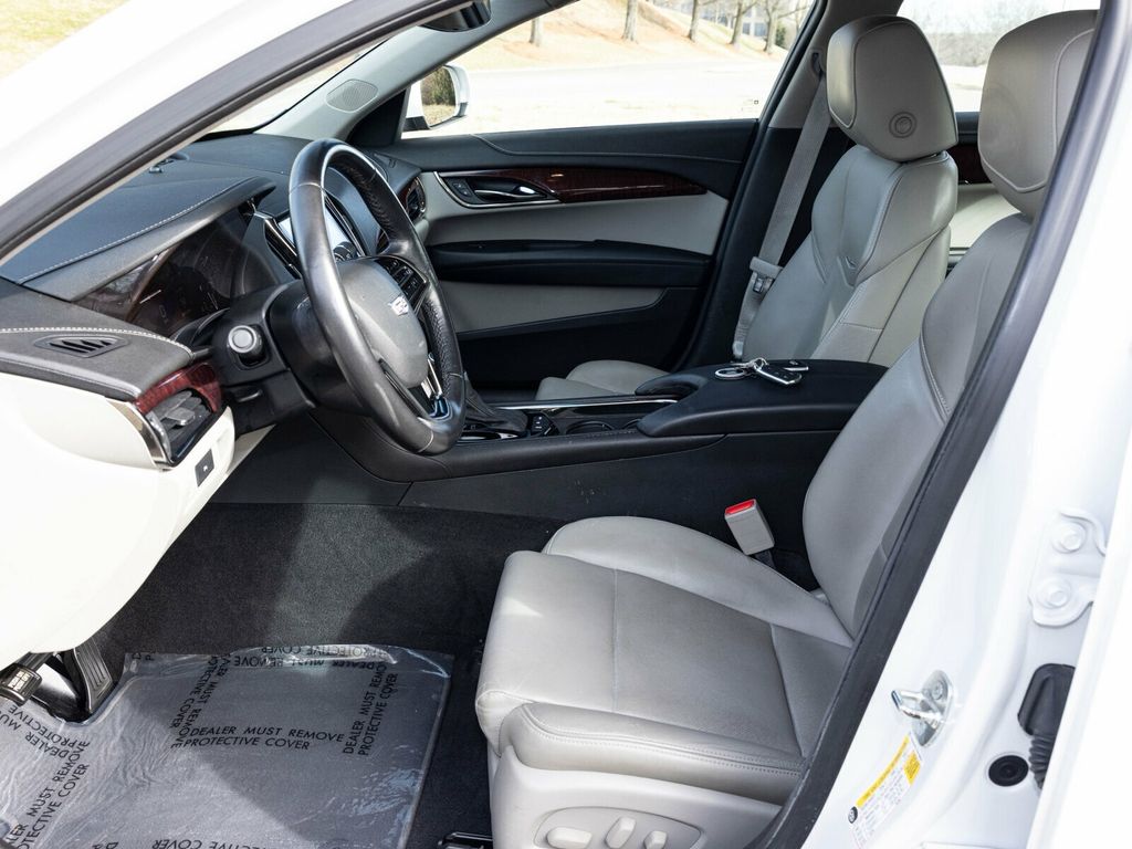 2016 Cadillac ATS Sedan Sun and Sound Package, Crystal White Tricoat, Luxury Preferred - 22976167 - 27