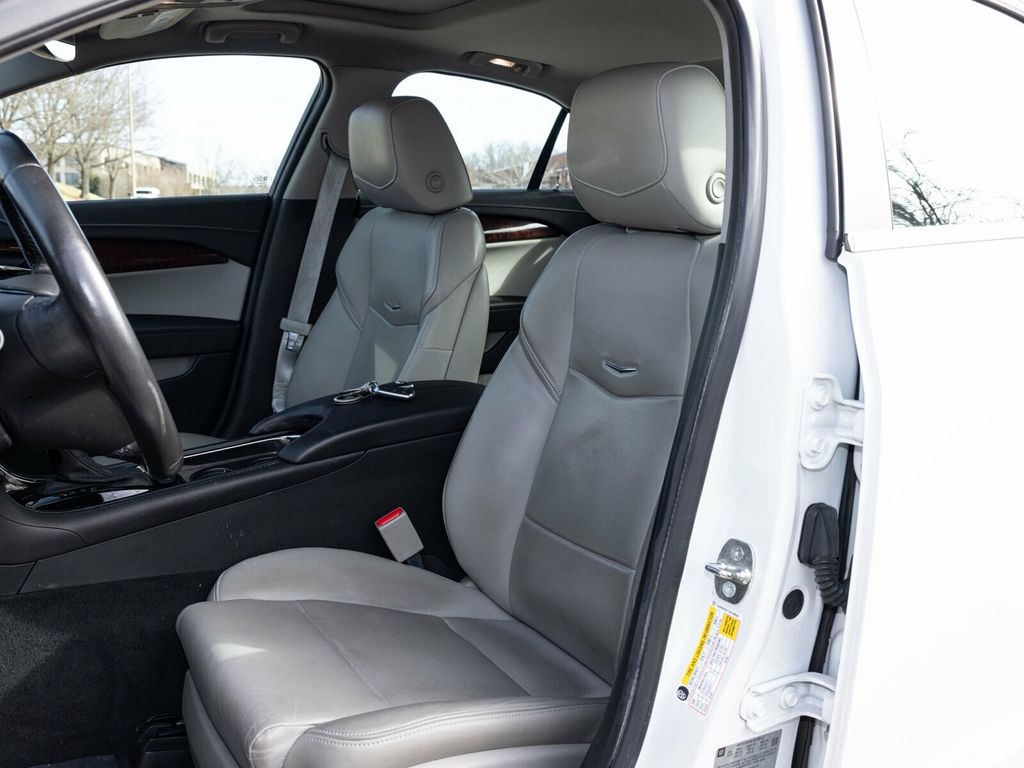 2016 Cadillac ATS Sedan Sun and Sound Package, Crystal White Tricoat, Luxury Preferred - 22976167 - 28