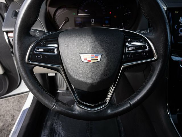 2016 Cadillac ATS Sedan Sun and Sound Package, Crystal White Tricoat, Luxury Preferred - 22976167 - 34