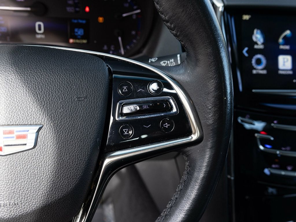 2016 Cadillac ATS Sedan Sun and Sound Package, Crystal White Tricoat, Luxury Preferred - 22976167 - 35