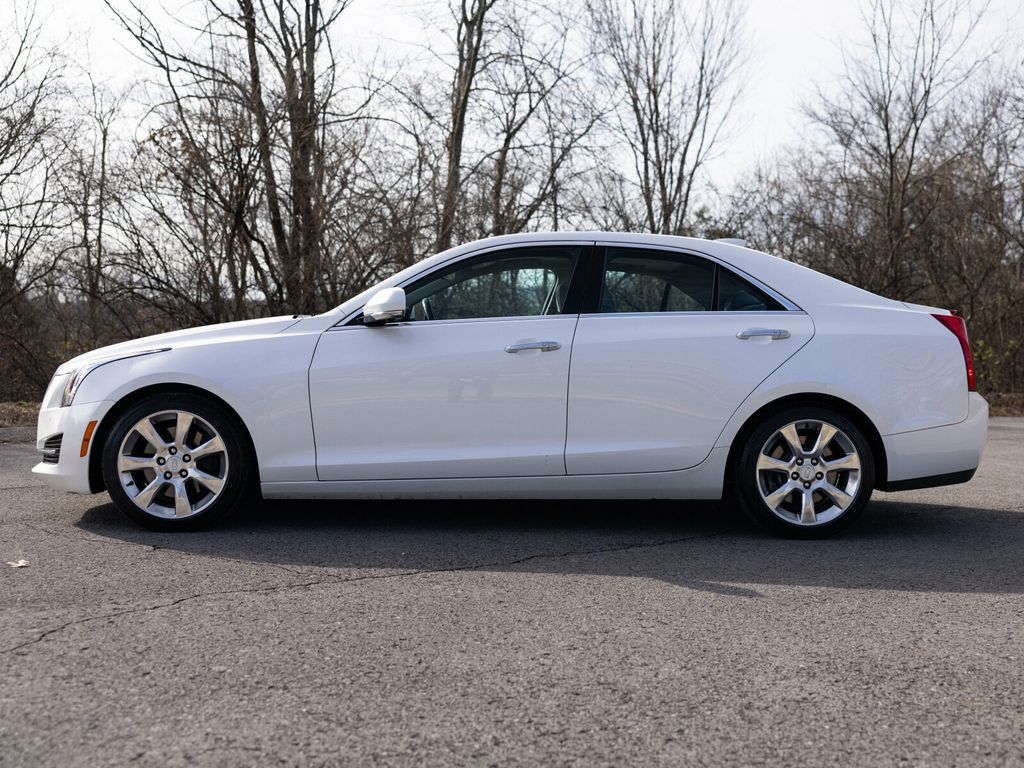 2016 Cadillac ATS Sedan Sun and Sound Package, Crystal White Tricoat, Luxury Preferred - 22976167 - 3