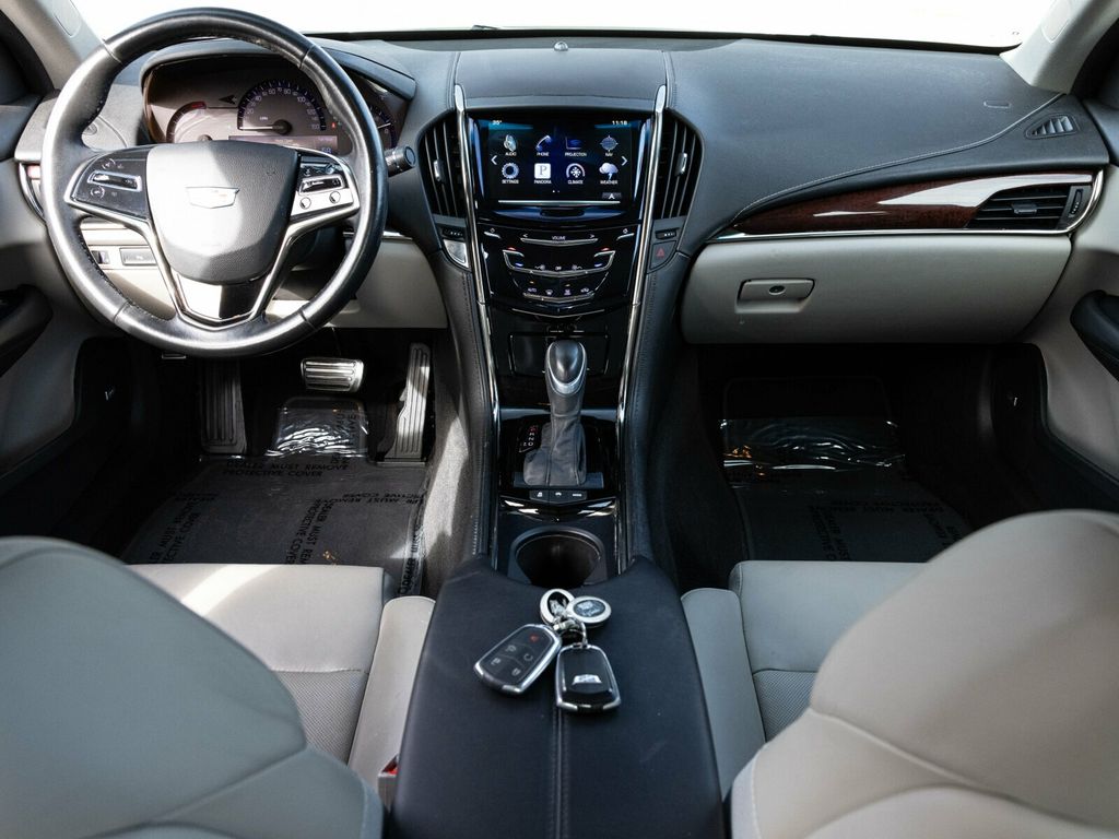 2016 Cadillac ATS Sedan Sun and Sound Package, Crystal White Tricoat, Luxury Preferred - 22976167 - 46