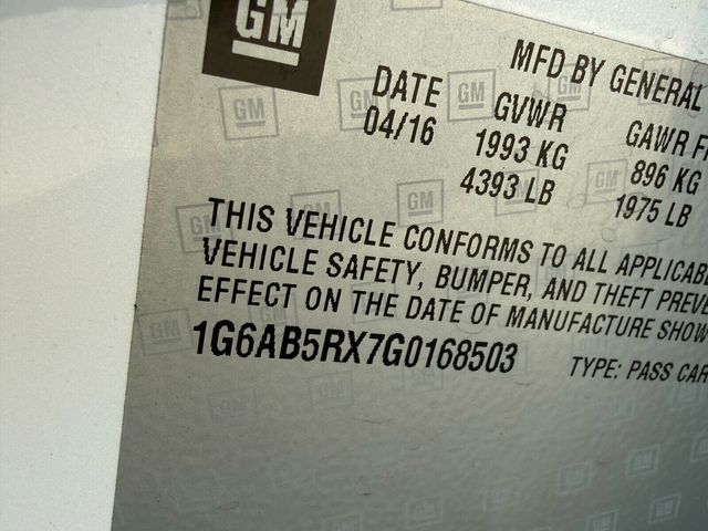 2016 Cadillac ATS Sedan Sun and Sound Package, Crystal White Tricoat, Luxury Preferred - 22976167 - 50