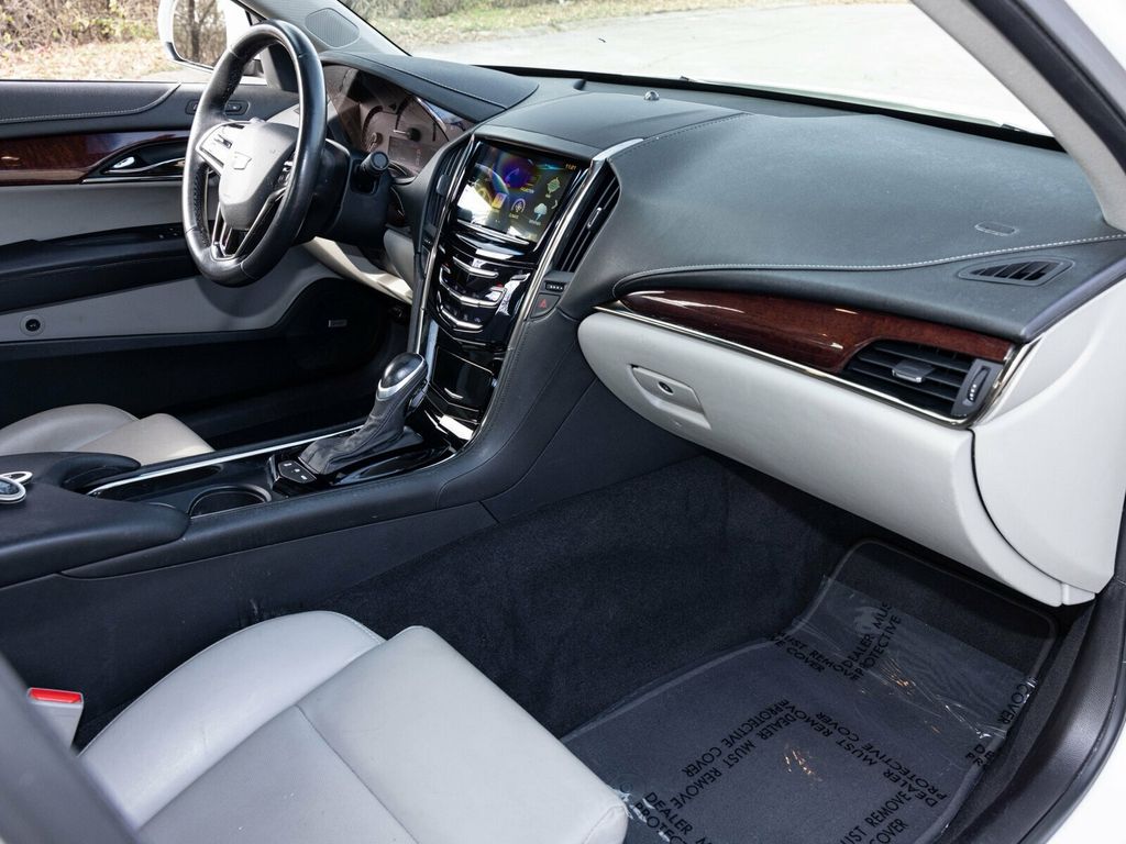 2016 Cadillac ATS Sedan Sun and Sound Package, Crystal White Tricoat, Luxury Preferred - 22976167 - 64