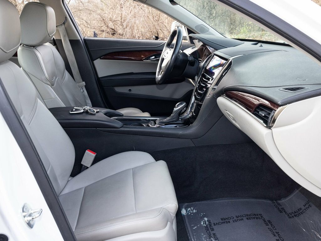 2016 Cadillac ATS Sedan Sun and Sound Package, Crystal White Tricoat, Luxury Preferred - 22976167 - 65