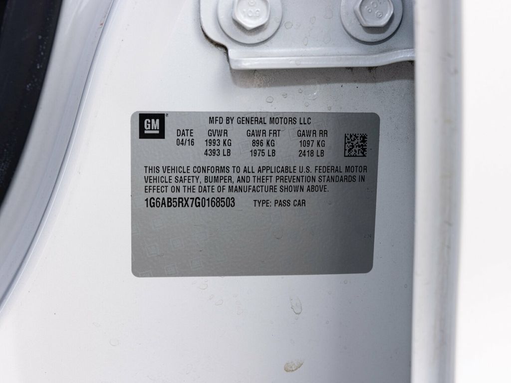 2016 Cadillac ATS Sedan Sun and Sound Package, Crystal White Tricoat, Luxury Preferred - 22976167 - 81