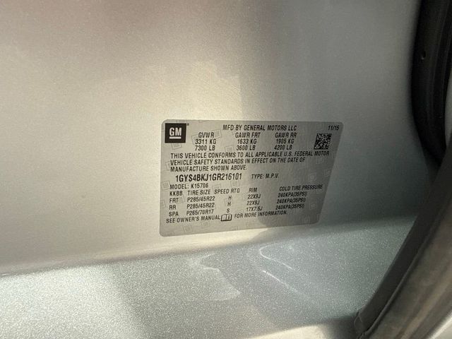 2016 Cadillac Escalade 4WD 4dr Luxury Collection - 23043415 - 33