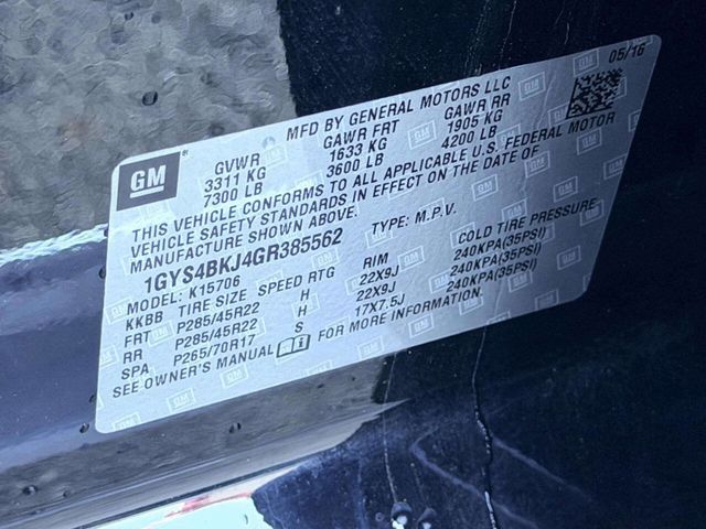 2016 Cadillac Escalade 4WD 4dr Luxury Collection - 23043869 - 24
