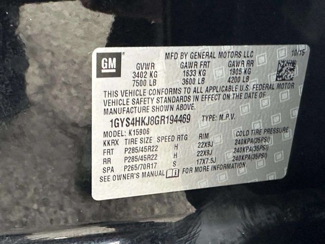 2016 Cadillac Escalade ESV 4WD 4dr Luxury Collection - 23004544 - 26