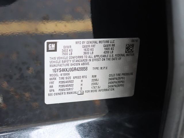 2016 Cadillac Escalade ESV 4WD 4dr Platinum - 22918437 - 37